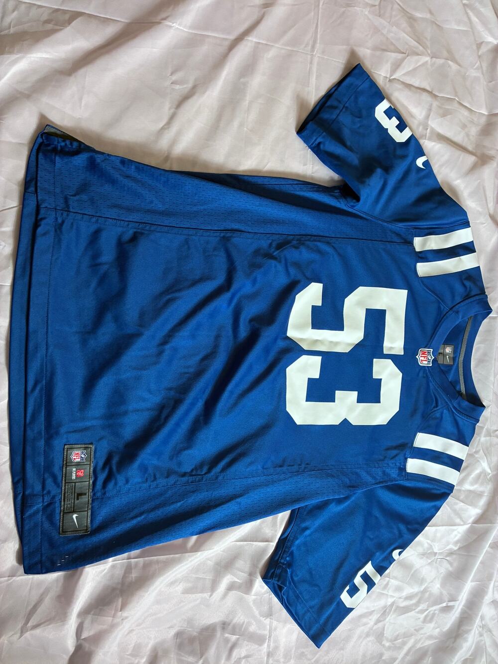 Nike NFL Indianapolis Colts Darius Leonard #53 Jersey Men's L On Field